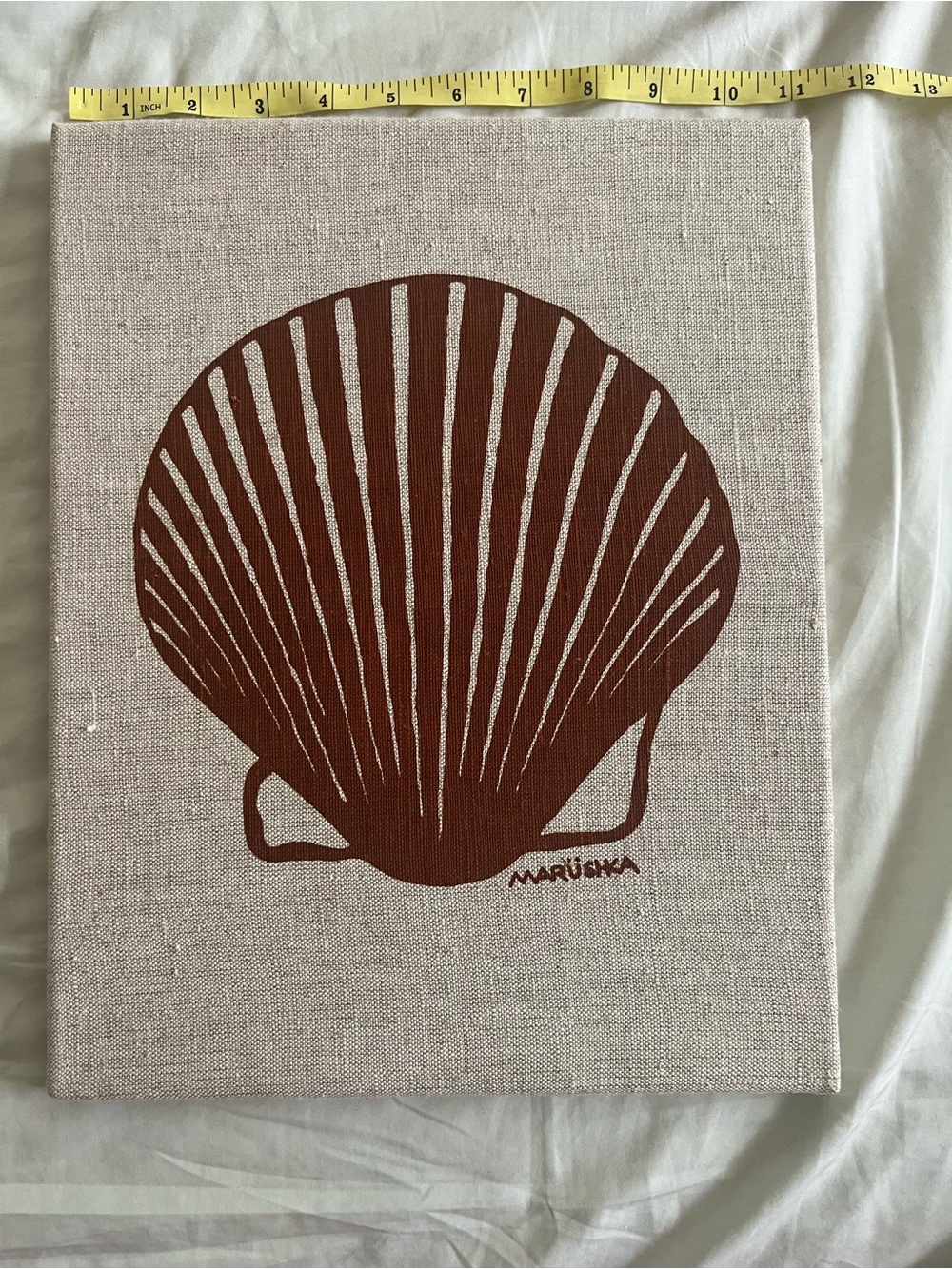 Marüshka Seashell Canvas Art 11x14